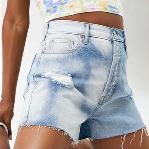 Pacsun Ultra High Rise Vintage denim shorts size 25